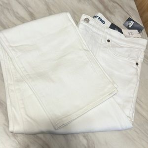 Lands End High Rise Straight Leg Jeans Size 14